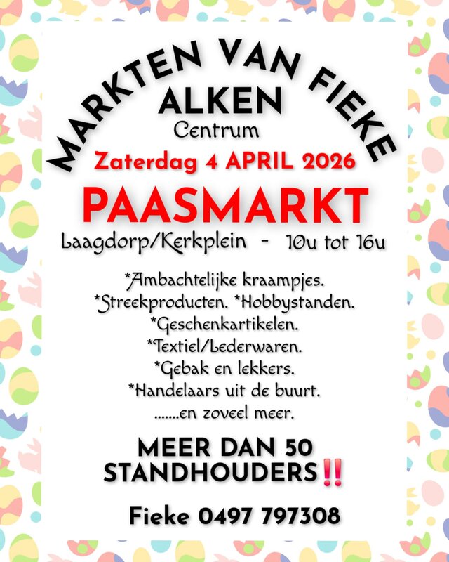 Ontspanning Paasmarkt