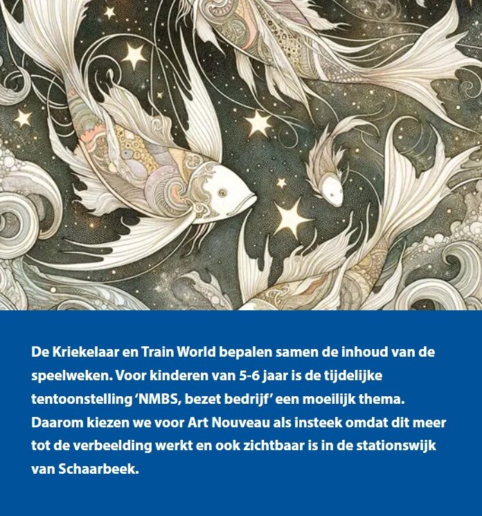 Workshops Speelweek Art Nouveau