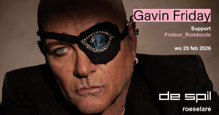 Concerten Gavin Friday