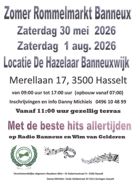 Zomer Rommelmarkt Banneux