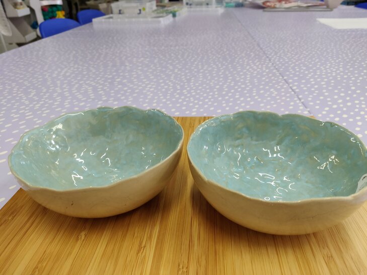 Workshops 2 ontbijtkommen/pokébowls maken keramiek