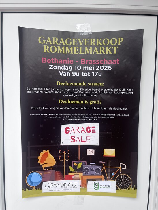  Rommelmarkt garageverkoop