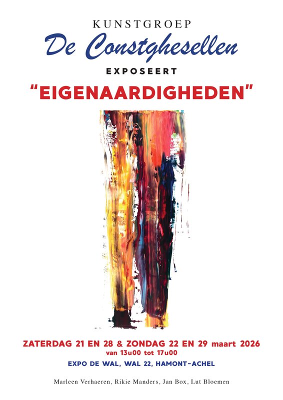 Tentoonstellingen De Constghesellen exposeert  Eigenaardigheden 