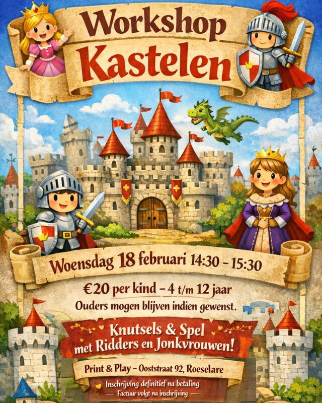 Workshops Workshop kastelen