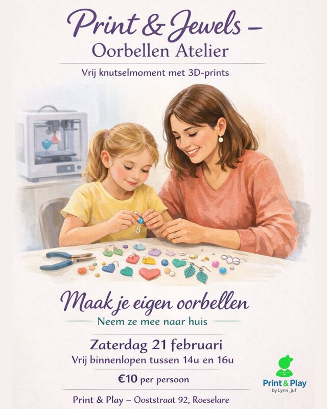 Workshops Oorbellen atelier