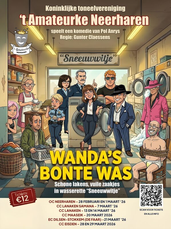 Voorstellingen Wanda s Bonte Was
