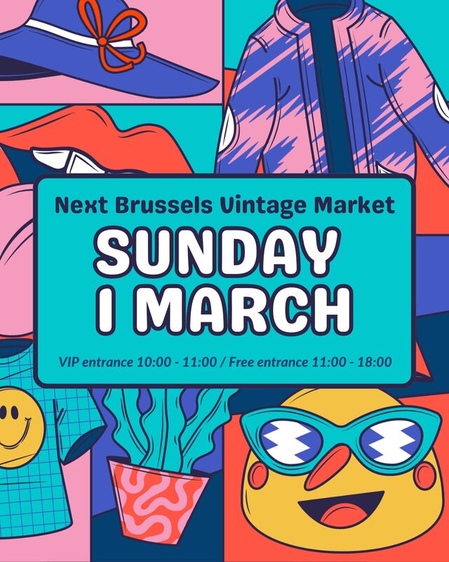 Ontspanning Brussels Vintage Market - March edition