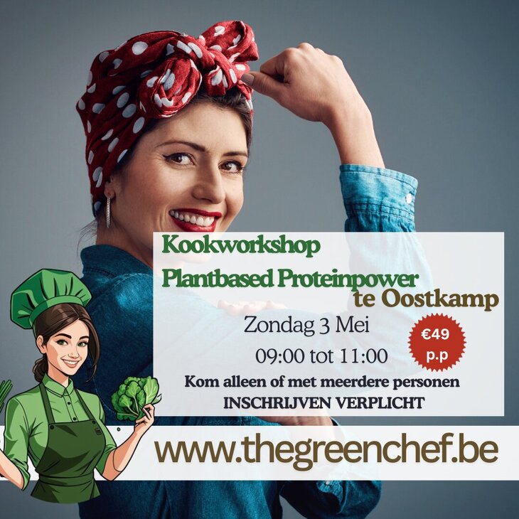 Workshops Kookworkshop Plantbased Protein Power