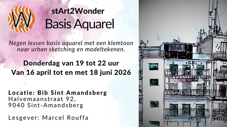 Workshops Basis Aquarel Gent