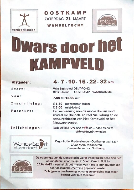 Ontspanning Dwars door Kampveld