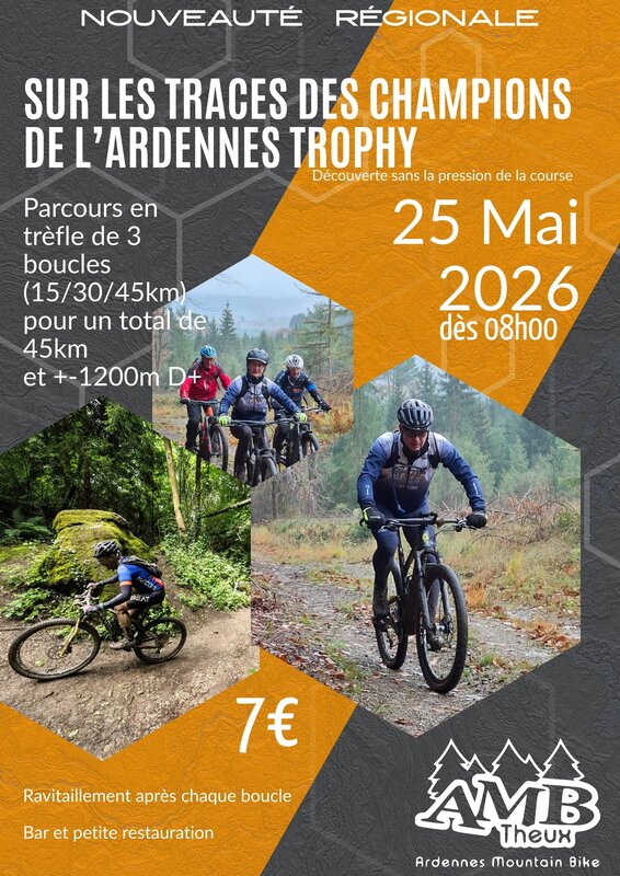 Ontspanning In voetsporen de kampioenen de Ardennes-Trophy