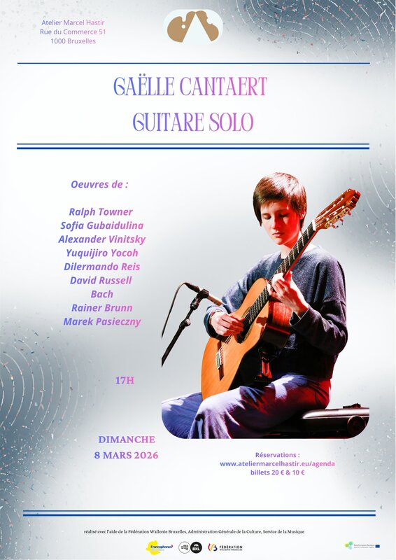 Concerten Gaëlle Cantaert: solo gitaarrecital