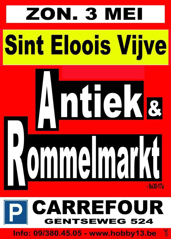 Antiek & Rommelmarkt Sint-Eloois-Vijve