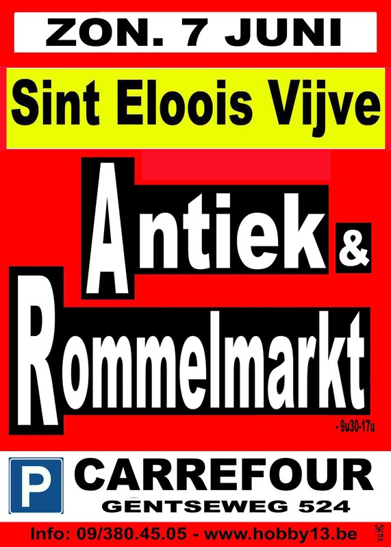  Antiek & Rommelmarkt Sint-Eloois-Vijve