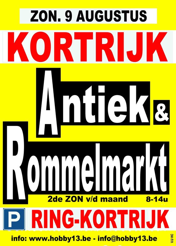  Antiek & Rommelmarkt Kortrijk