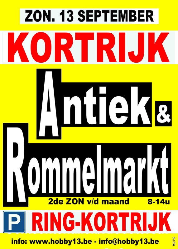  Antiek & Rommelmarkt Kortrijk