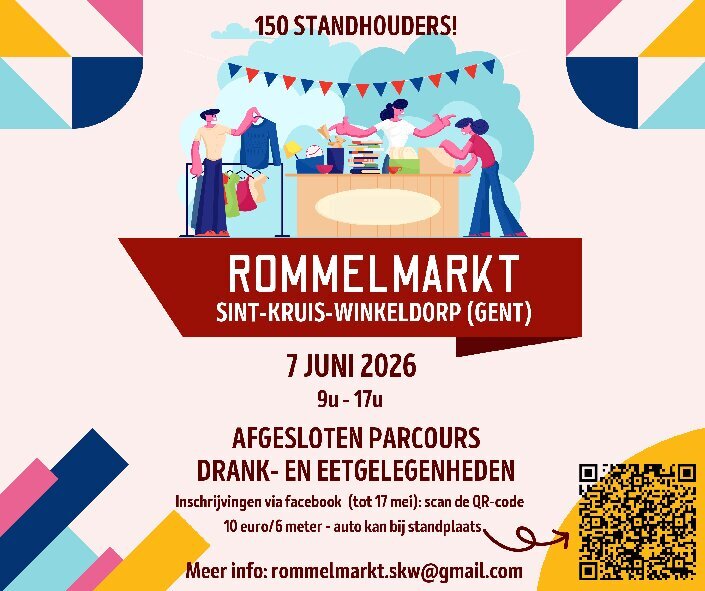  Straatrommelmarkt Sint-Kruis-Winkel (Gent)
