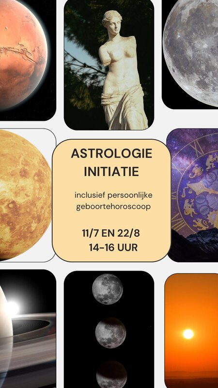 Workshops Initiatie Astrologie (met geboortehoroscoop)