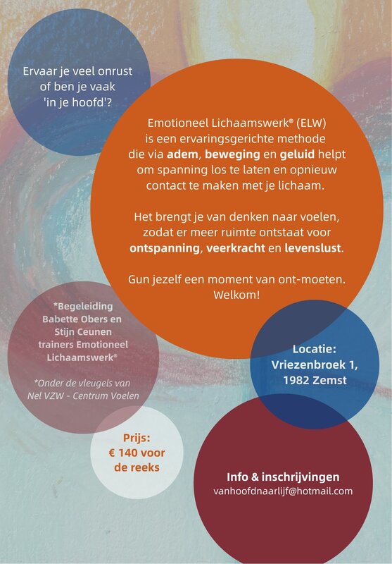 Workshops Emotioneel lichaamswerk® reeks