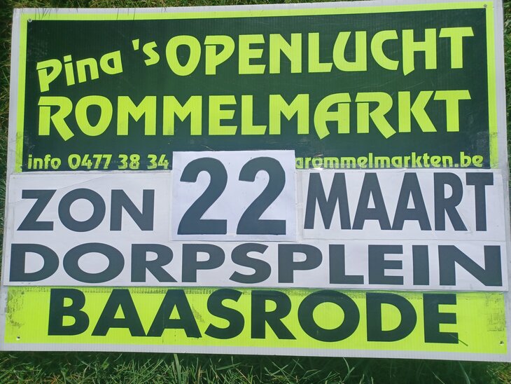  Pina s Jaarlijkse Openluchtrommelmarkten Baasrode ( Dendermonde )