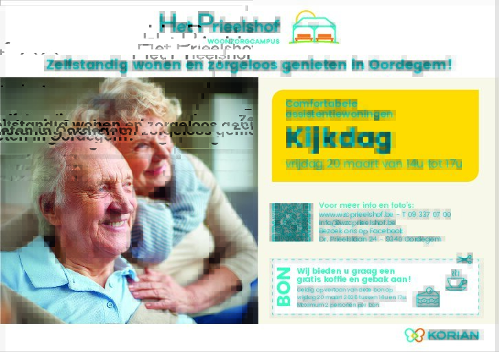 Ontspanning Opendeurdag assistentiewoningen residentie Prieelshof