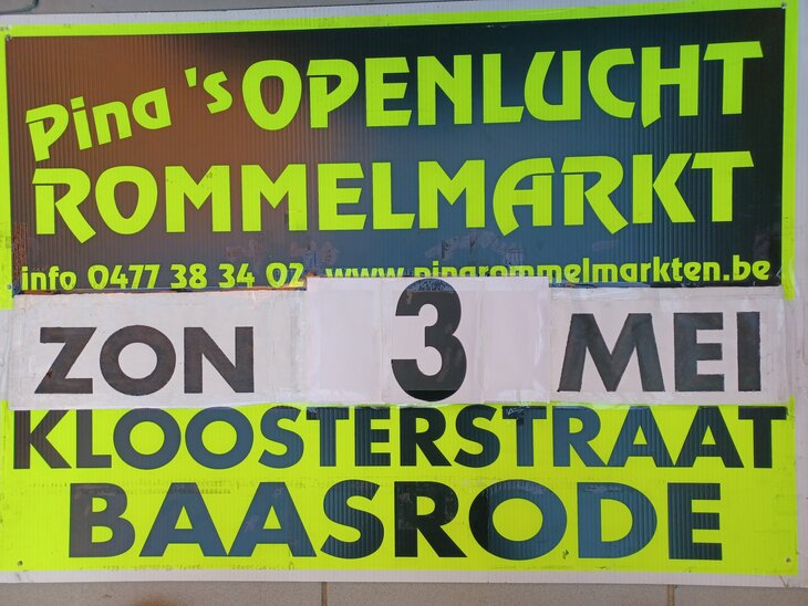  Pina s Jaarlijkse Openluchtrommelmarkten Baasrode ( Dendermonde )