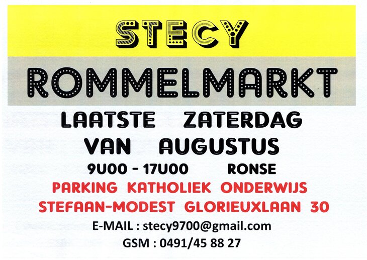  Stecy rommelmarkt