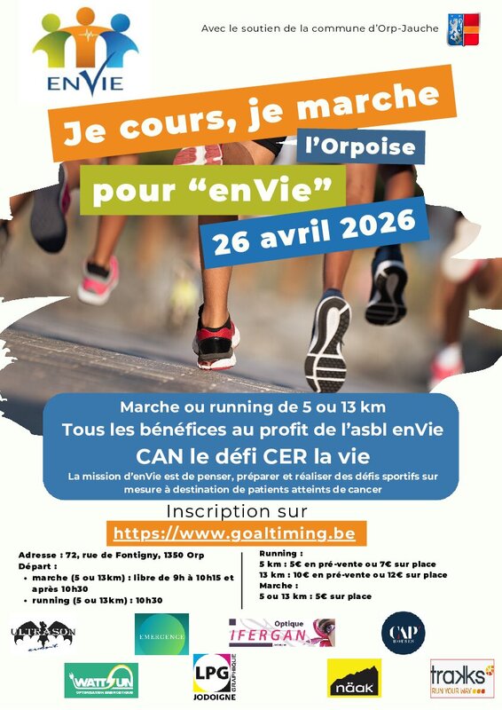 Ontspanning Ik ren, wandel Orpoise voor  enVie .