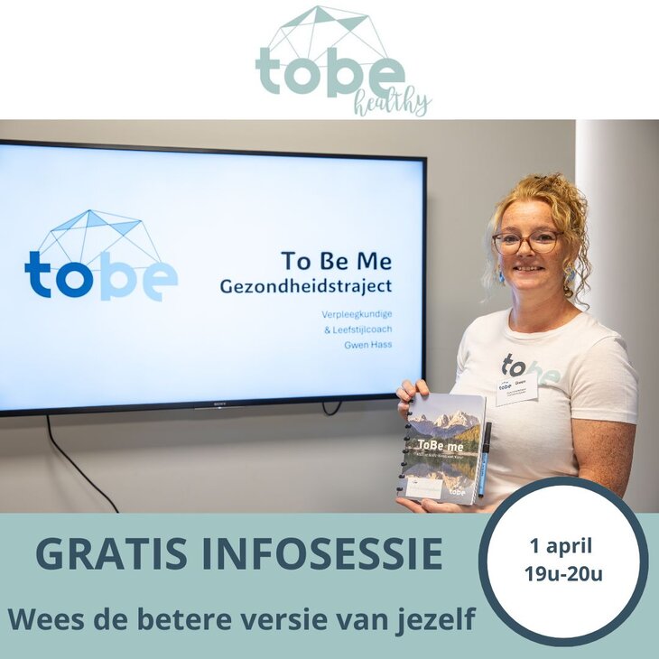 Voordrachten Gratis Infosessie Gezondheidstraject ToBe-Kempen