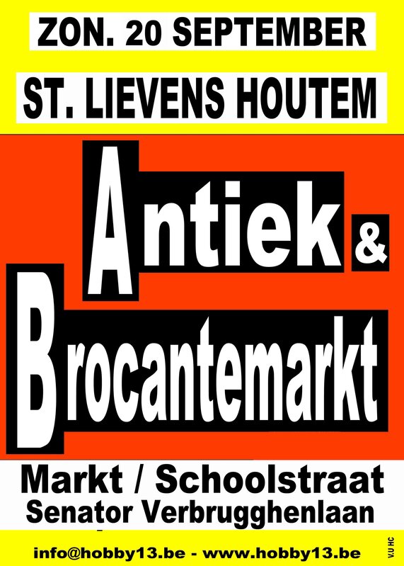  Antiek & Rommelmarkt Sint-Lievens-Houtem