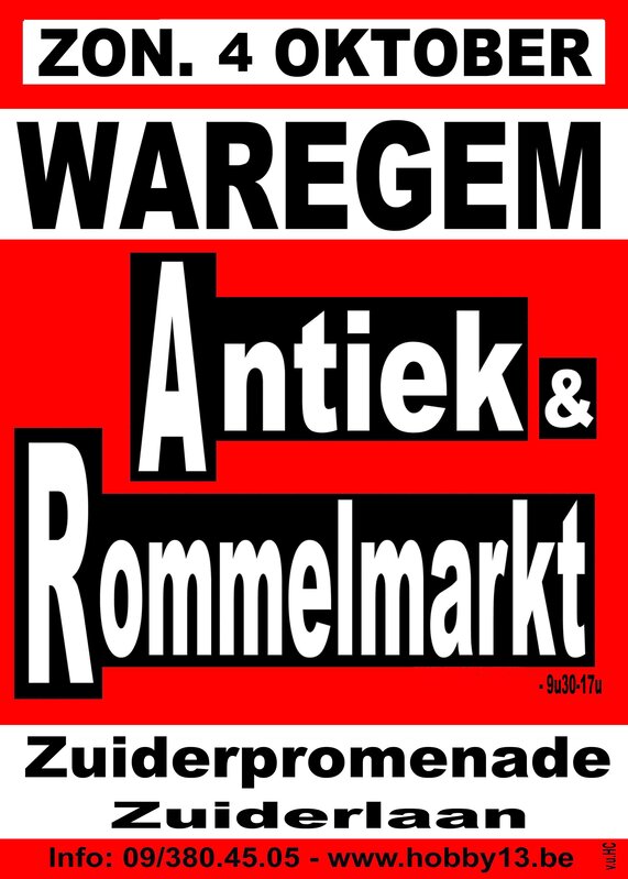  Antiek & Rommelmarkt Waregem