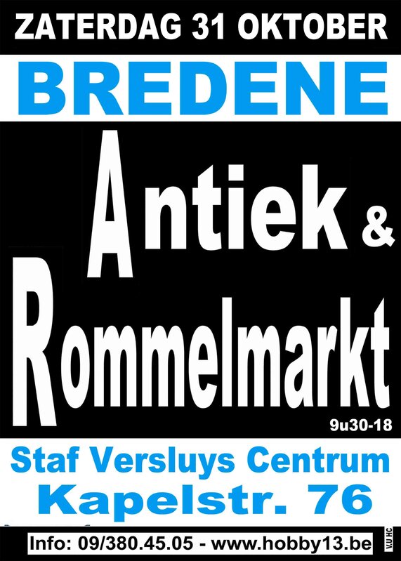  Antiek & Rommelmarkt Bredene