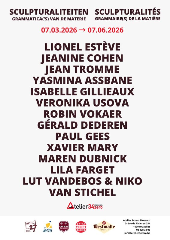 Tentoonstellingen Sculpturaliteiten: Grammatica(’s) de materie