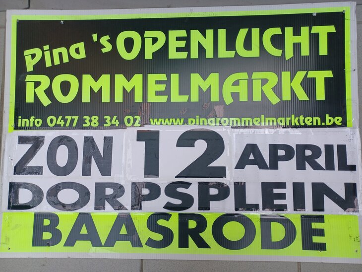  Pina s Jaarlijkse Openluchtrommelmarkten Baasrode ( Dendermonde )