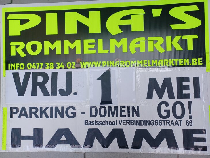  Pina s Jaarlijkse Rommelmarkt Hamme ( St-Niklaas )