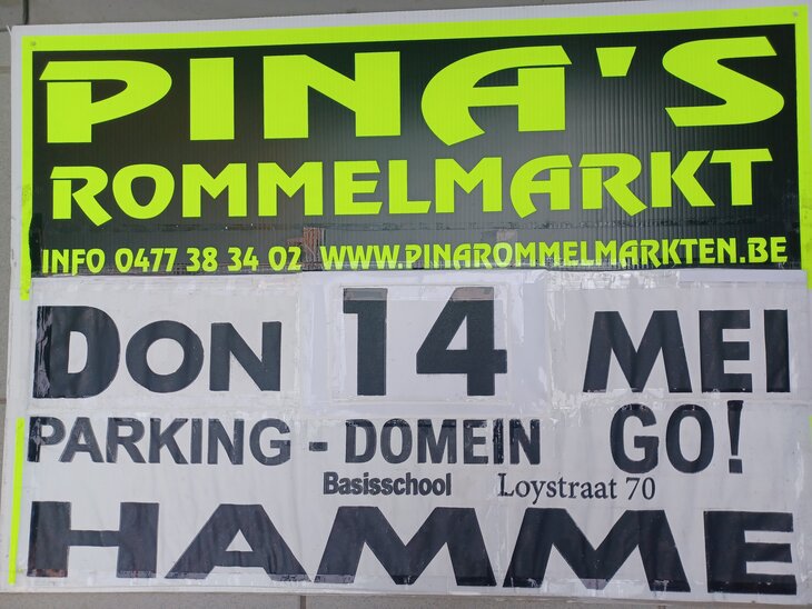  Pina s Jaarlijkse Rommelmarkt Hamme ( St-Niklaas )