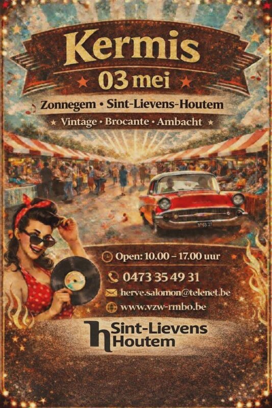  Vintage-retro-brocante ambacht markt