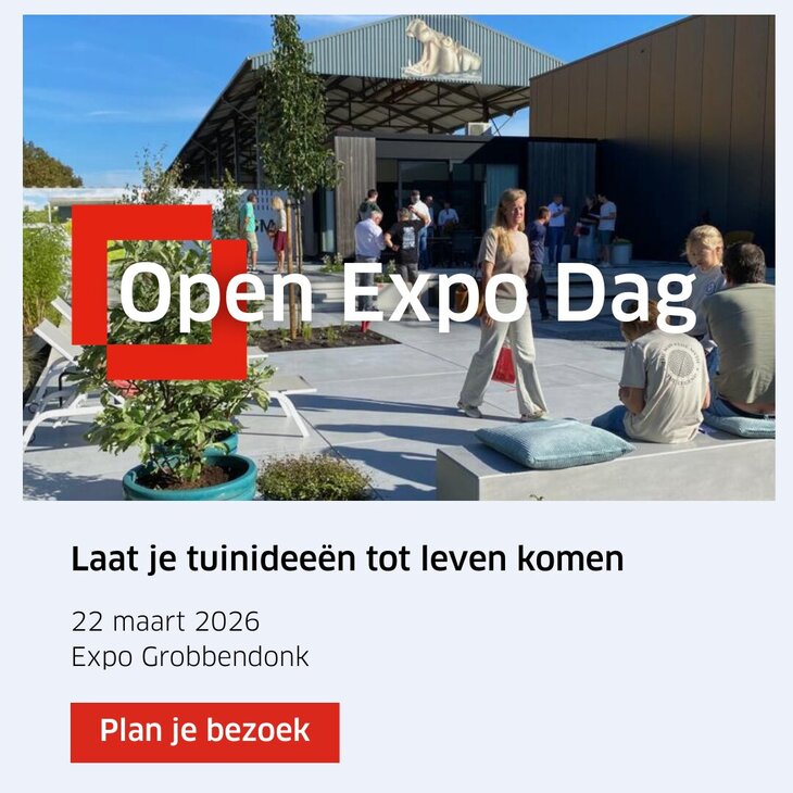 Ontspanning Open Expo Dag: ontdek tuin- gevelinspiratie