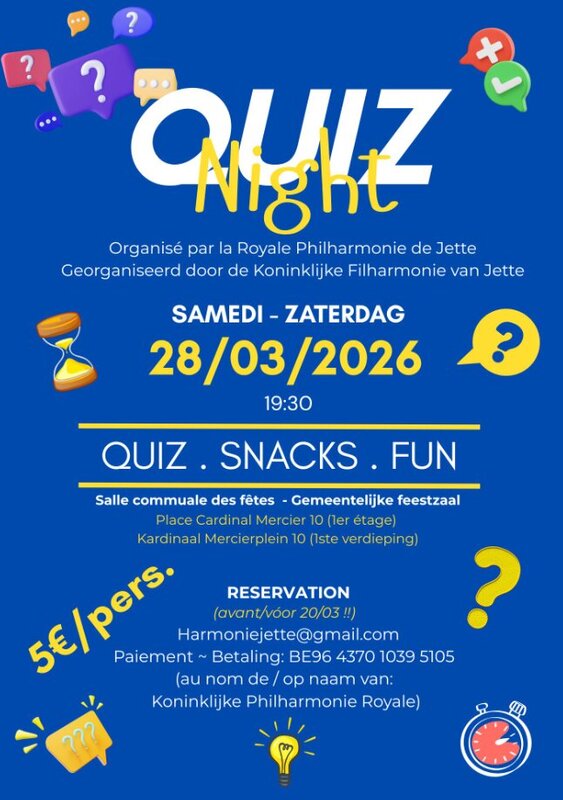 Ontspanning Quiz Night