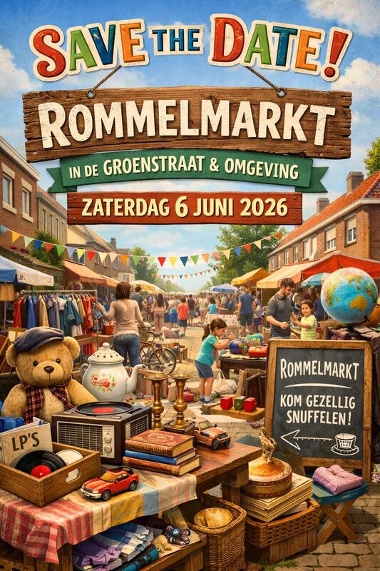  Rommelmarkt Groenstraat omliggende straten