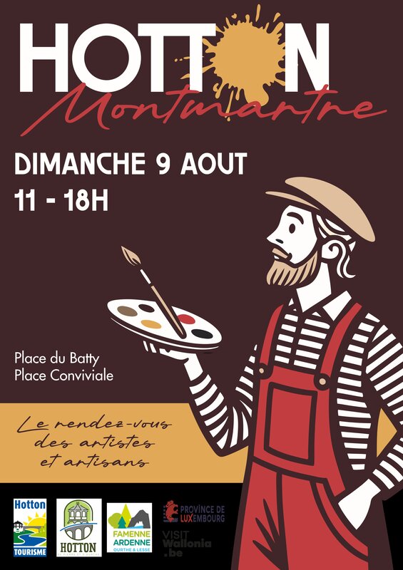 Tentoonstellingen Hotton-Montmartre, ambachtmarkt