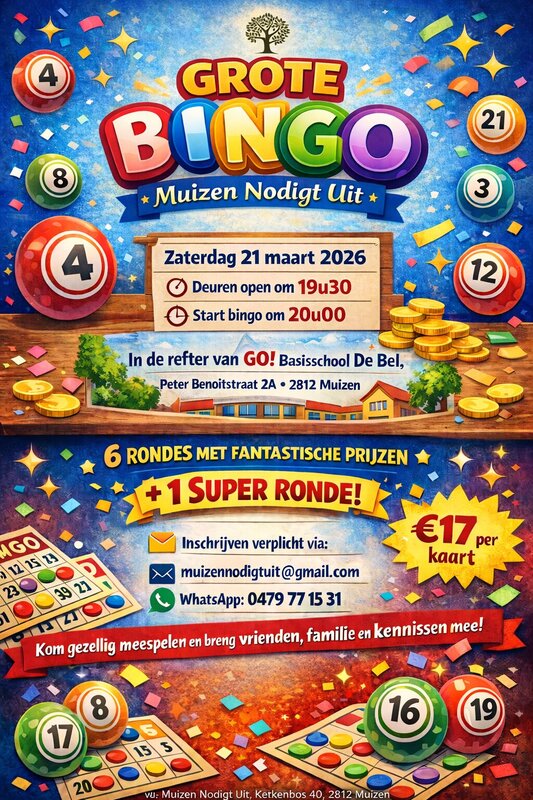 Nachtleven Bingo Avond