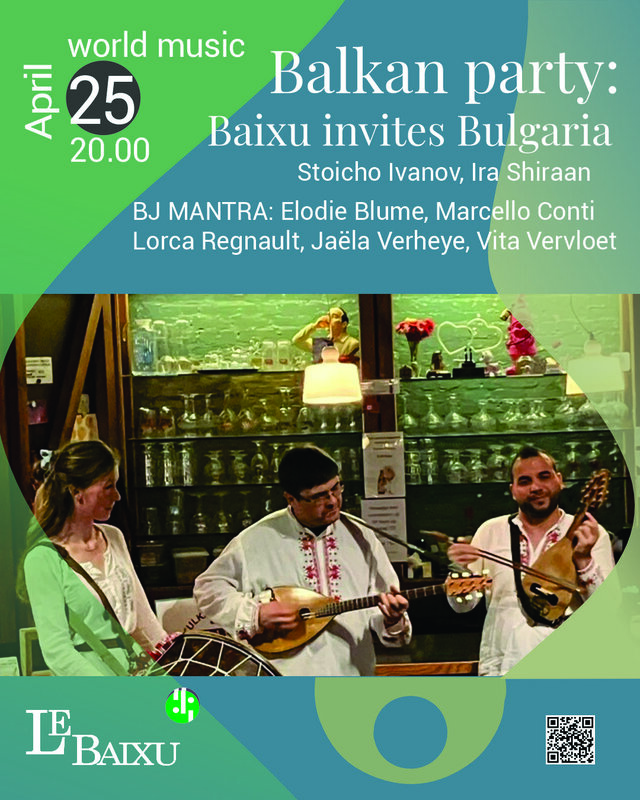 Concerten Balkan Party: Baixu invites Bulgaria