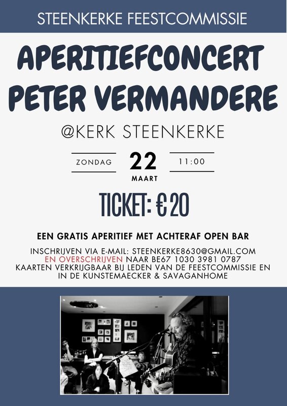 Concerten Aperitiefconcert Peter Vermandere