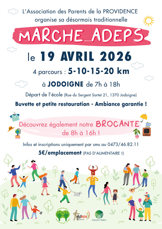 Ontspanning Adeps-wandeltocht