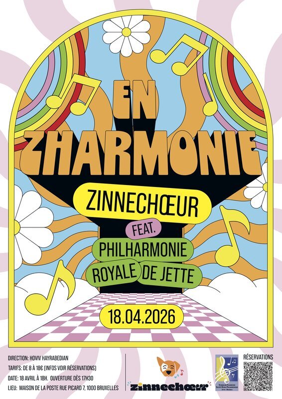 Concerten  En Zharmonie  Zinnechœur feat. Koninklijke Filharmonie Jette
