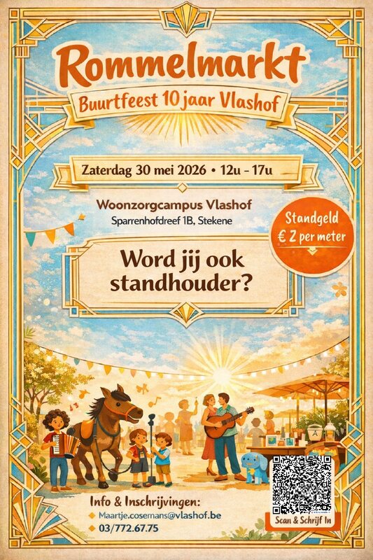 Rommelmarkt - jaar Vlashof