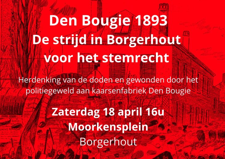 Voordrachten Den Bougie - strijd voor algemeen stemrecht