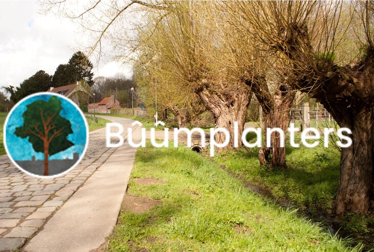 Ontspanning Bûûmplant langs waterkant