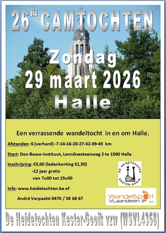 Ontspanning 26ste Camtochten